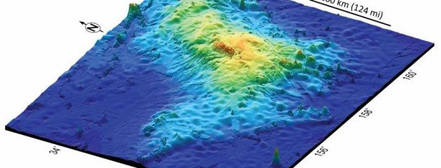 Earth’s largest volcano found in Pacific Ocean east of Japan