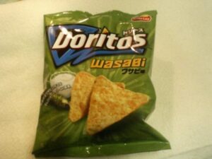 Dorito's with wasabi